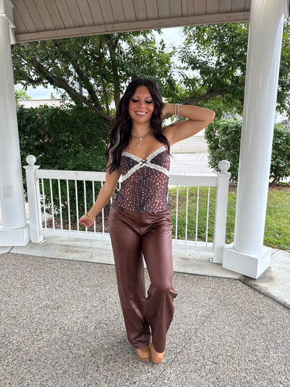 Brownie Crinkle Pant