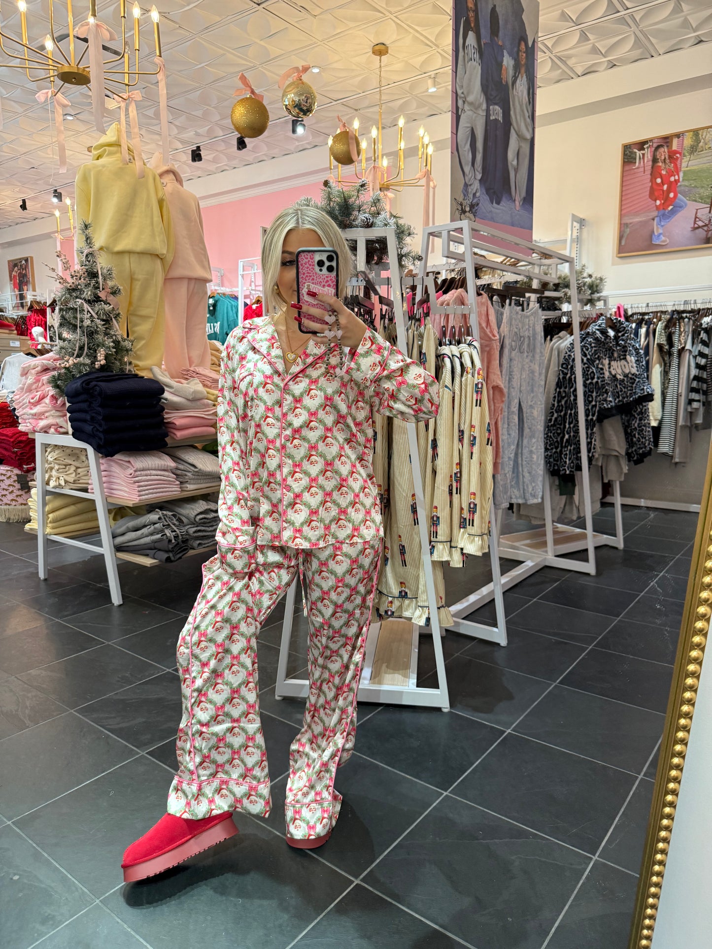 Lots Of Santa Jammies (SOLD TOGETHER)