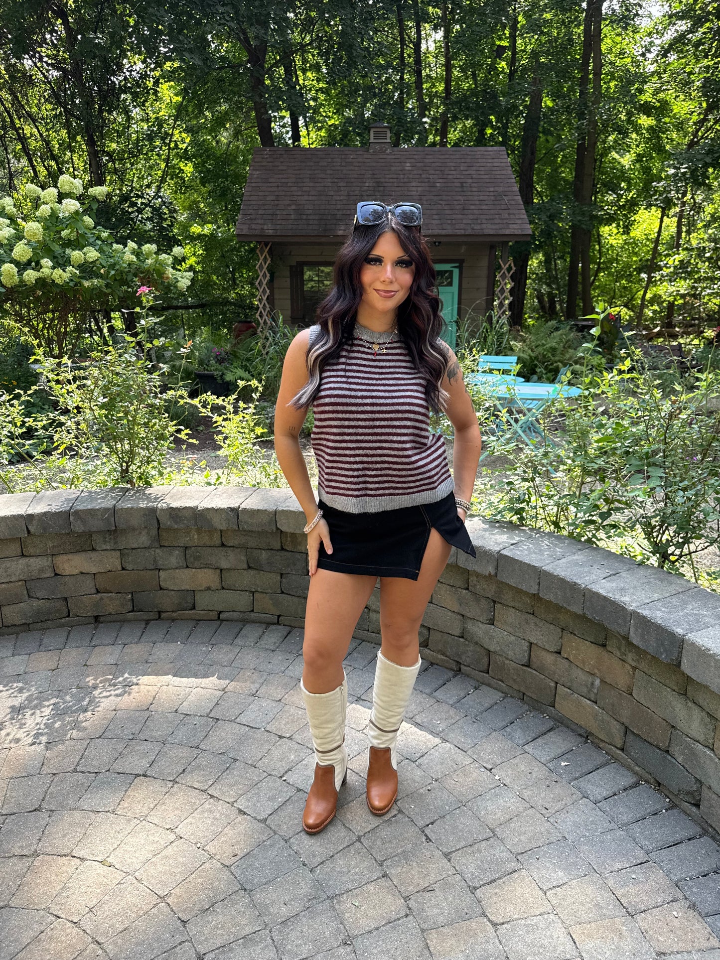 Burg Babe Sweater Vest