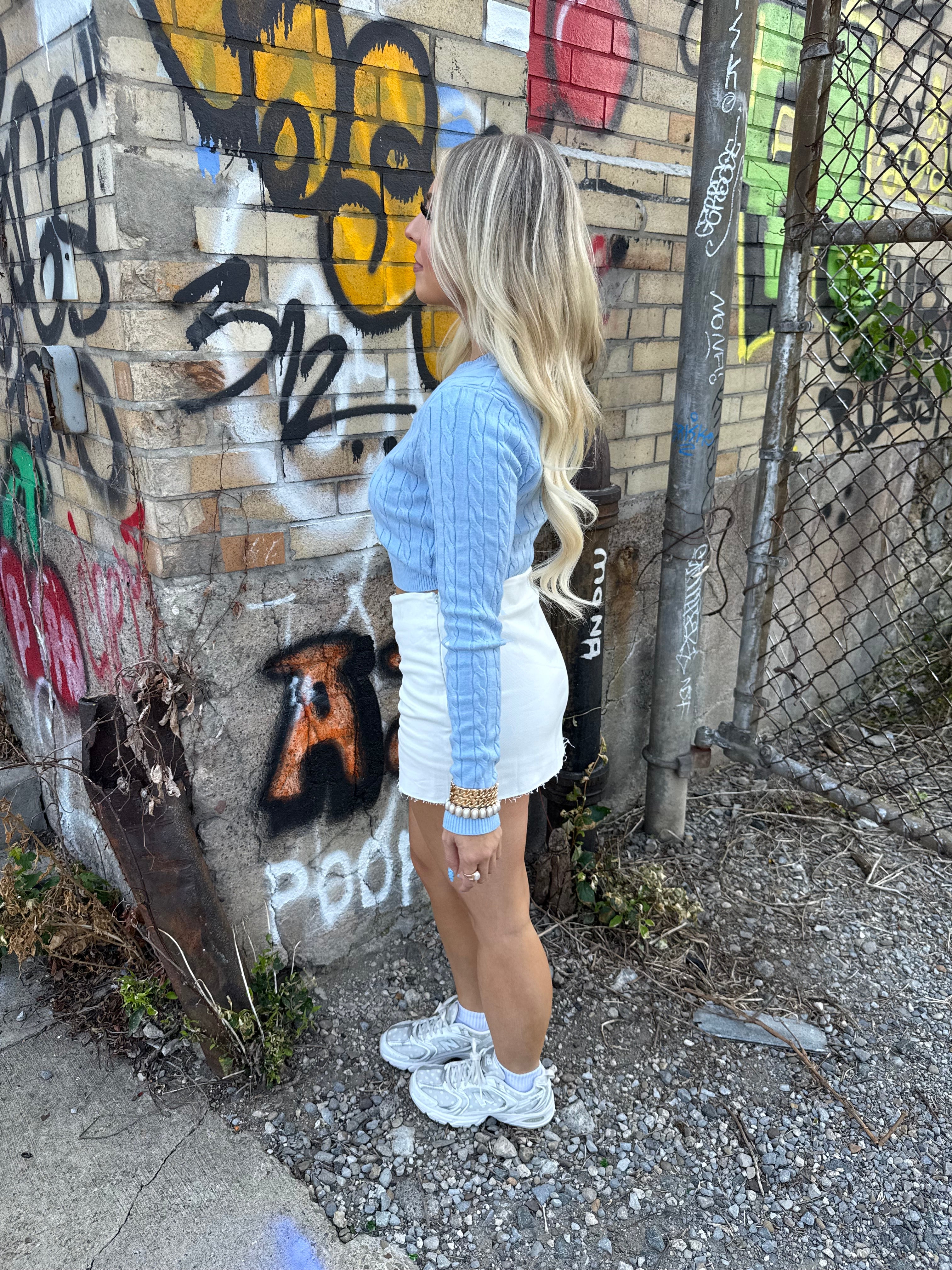 Back To The Basics Skirt in White