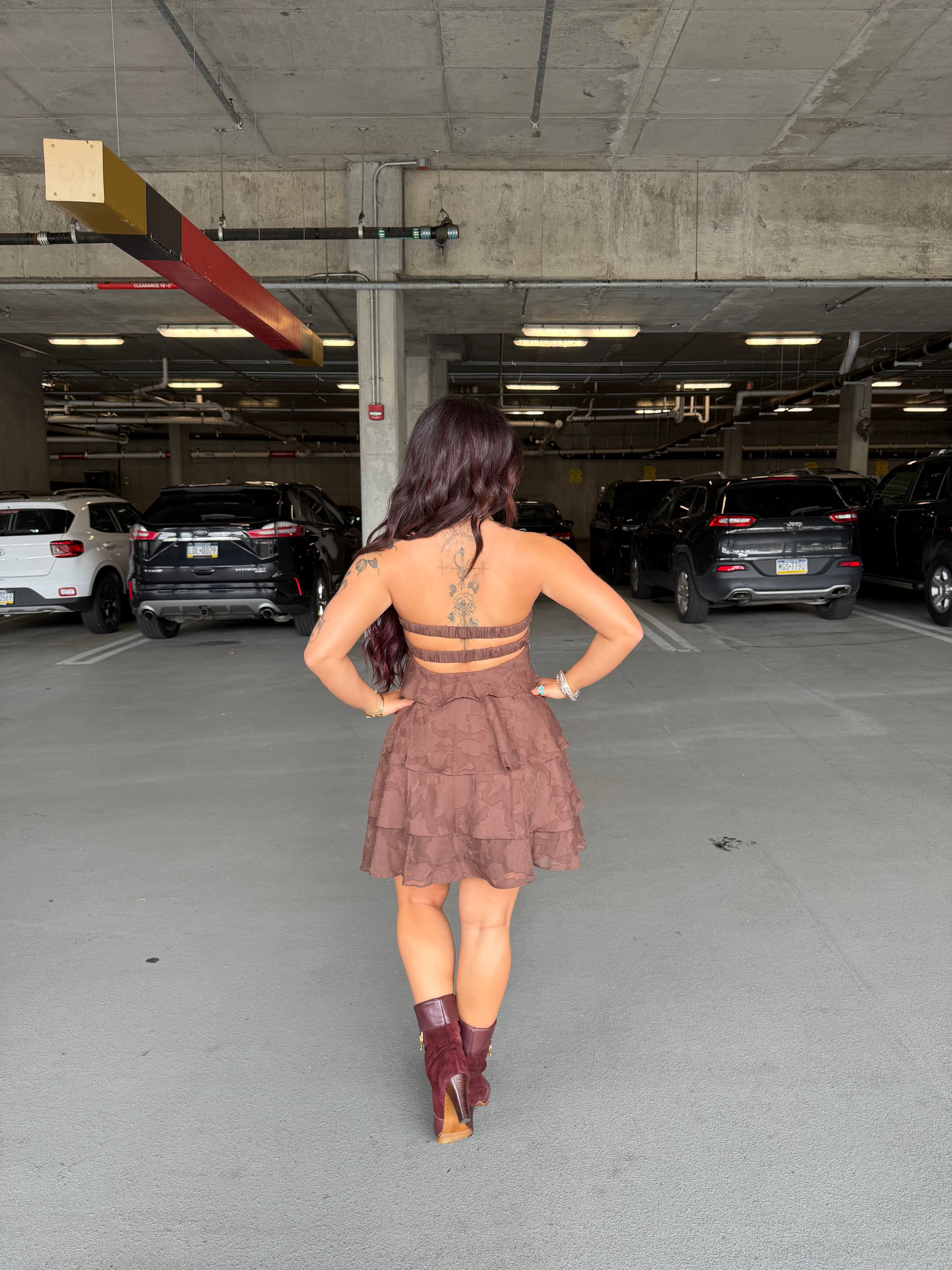 Cocoa Puff Mini Dress