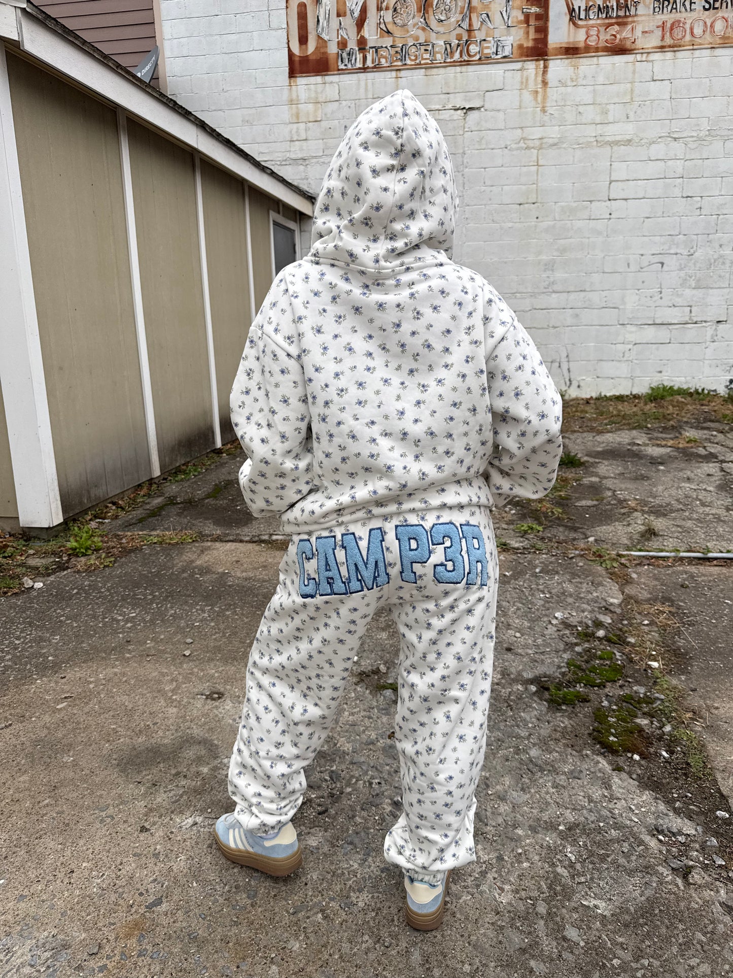 Happy Camp3r Periwinkle Joggers