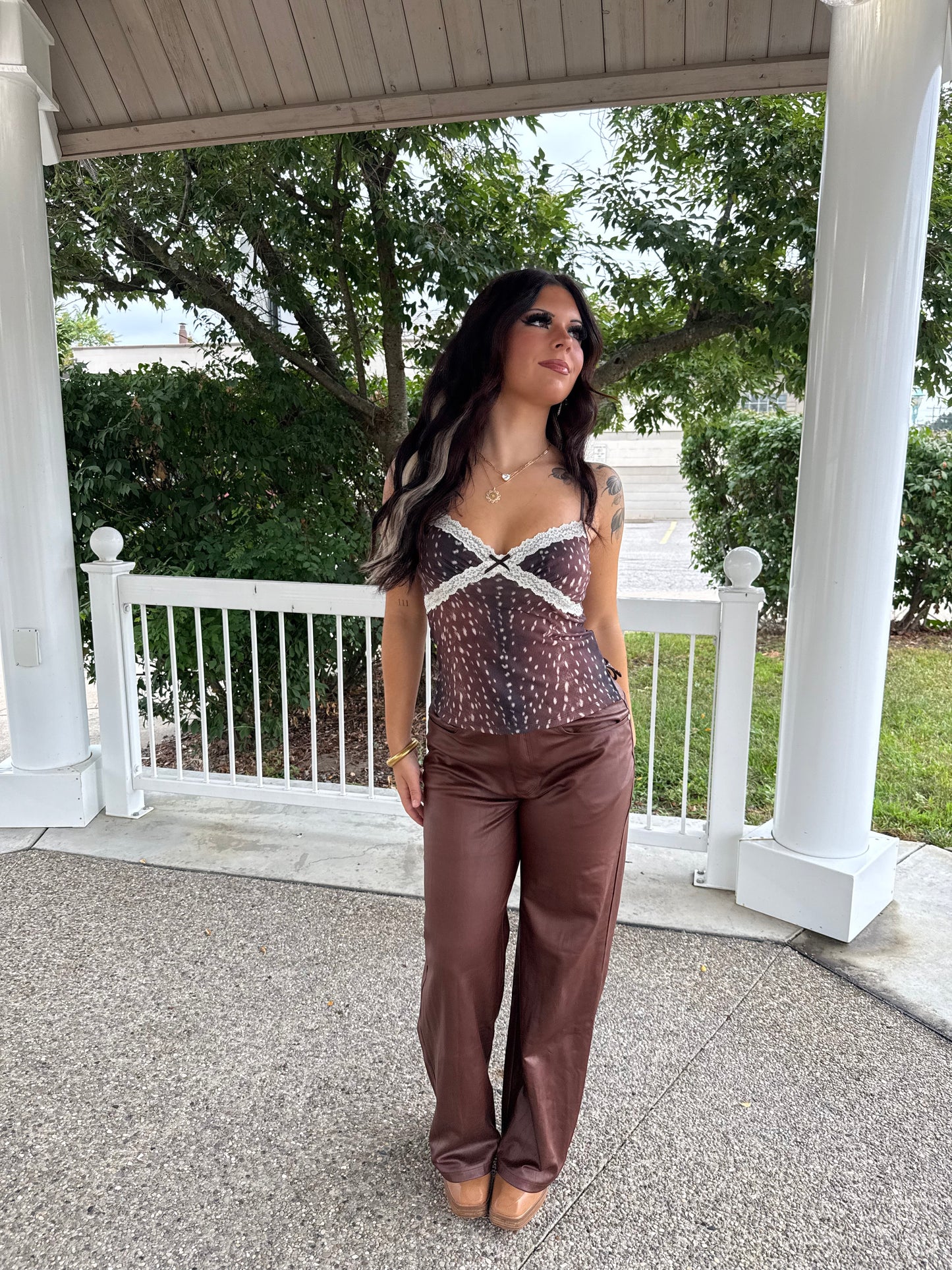 Brownie Crinkle Pant