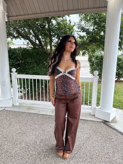 Brownie Crinkle Pant
