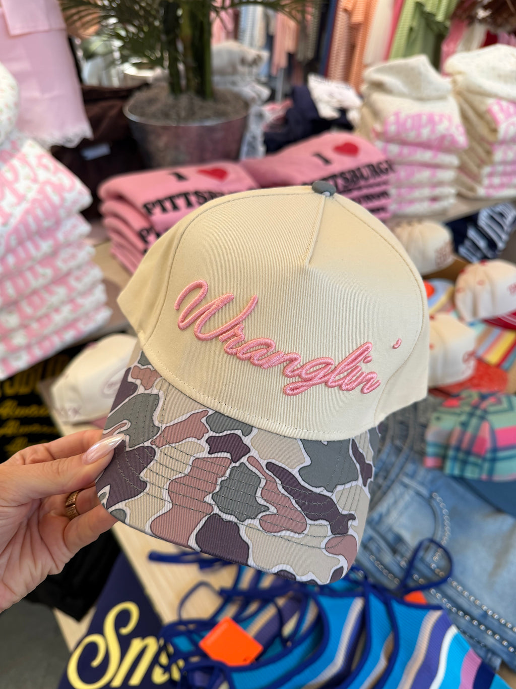 Wranglin' Vintage Trucker Hat