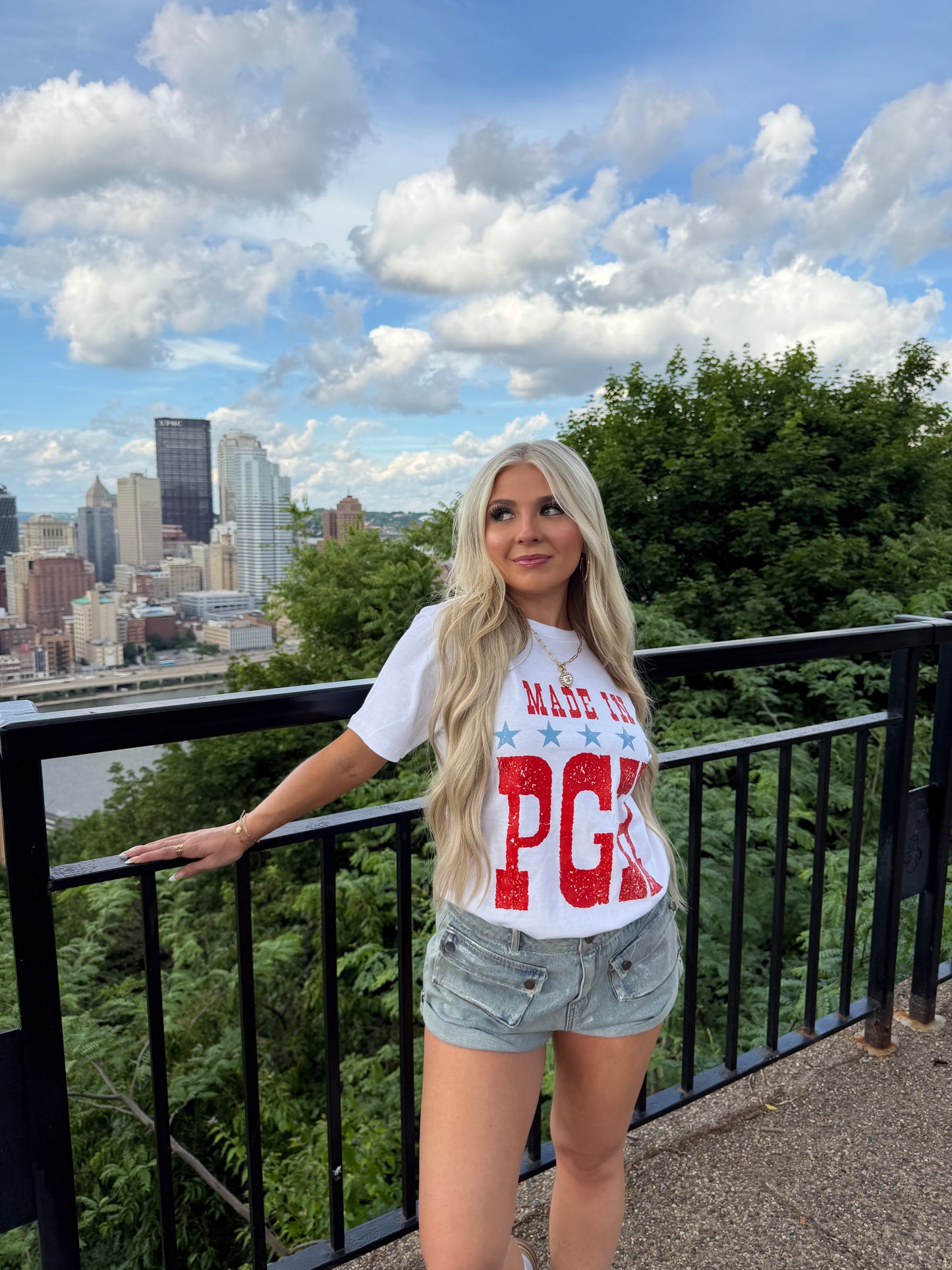 Made In PGH Patriotic Tee