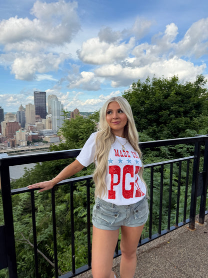 Made In PGH Patriotic Tee
