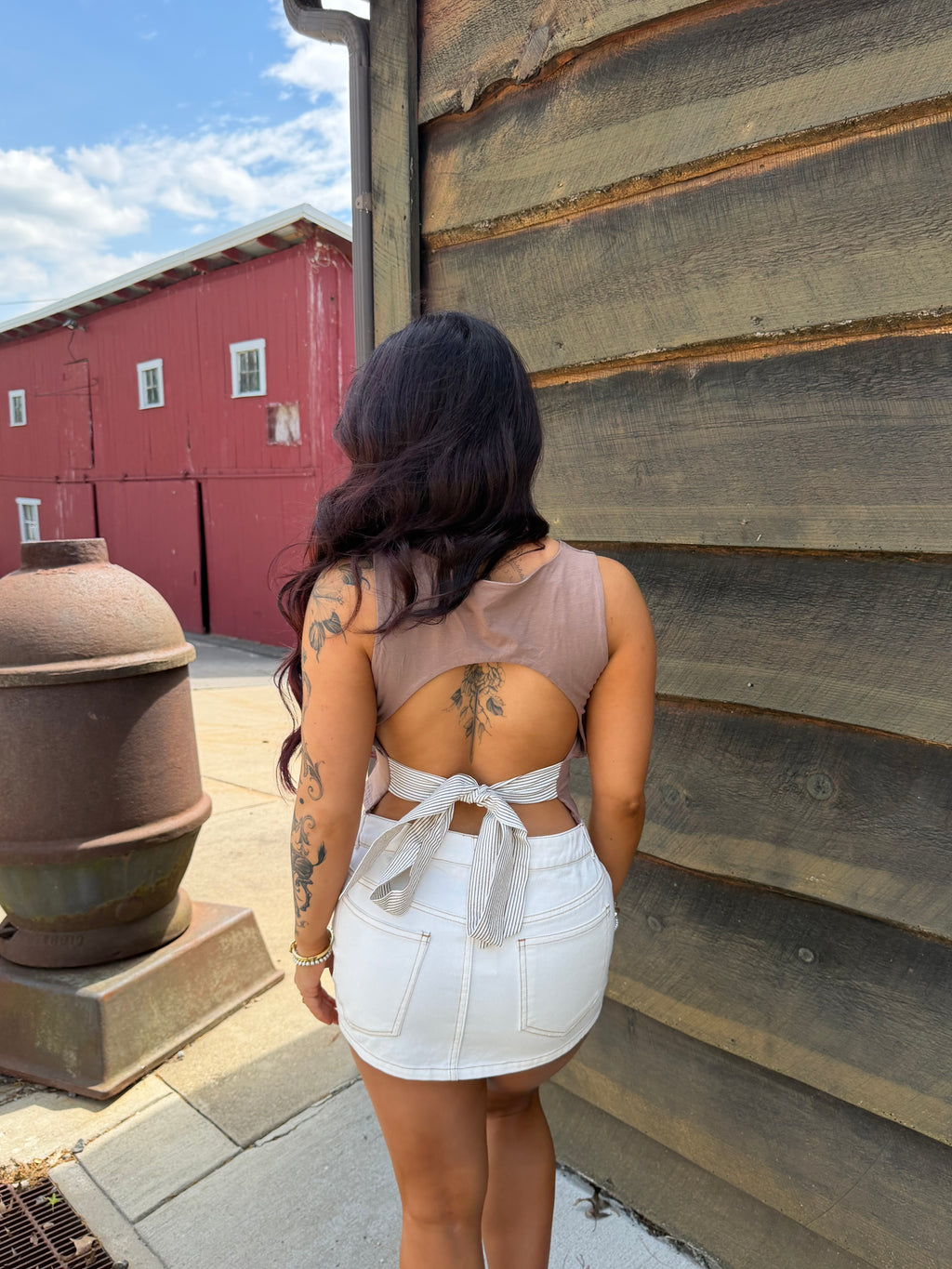 Best Of The Back Tank Mocha