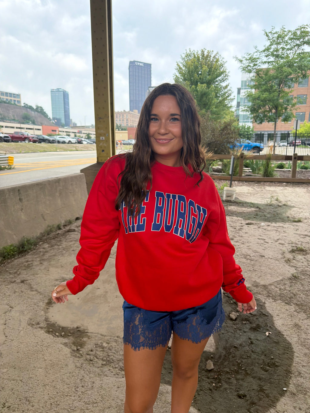 The Burgh 412 Crew Red/Blue