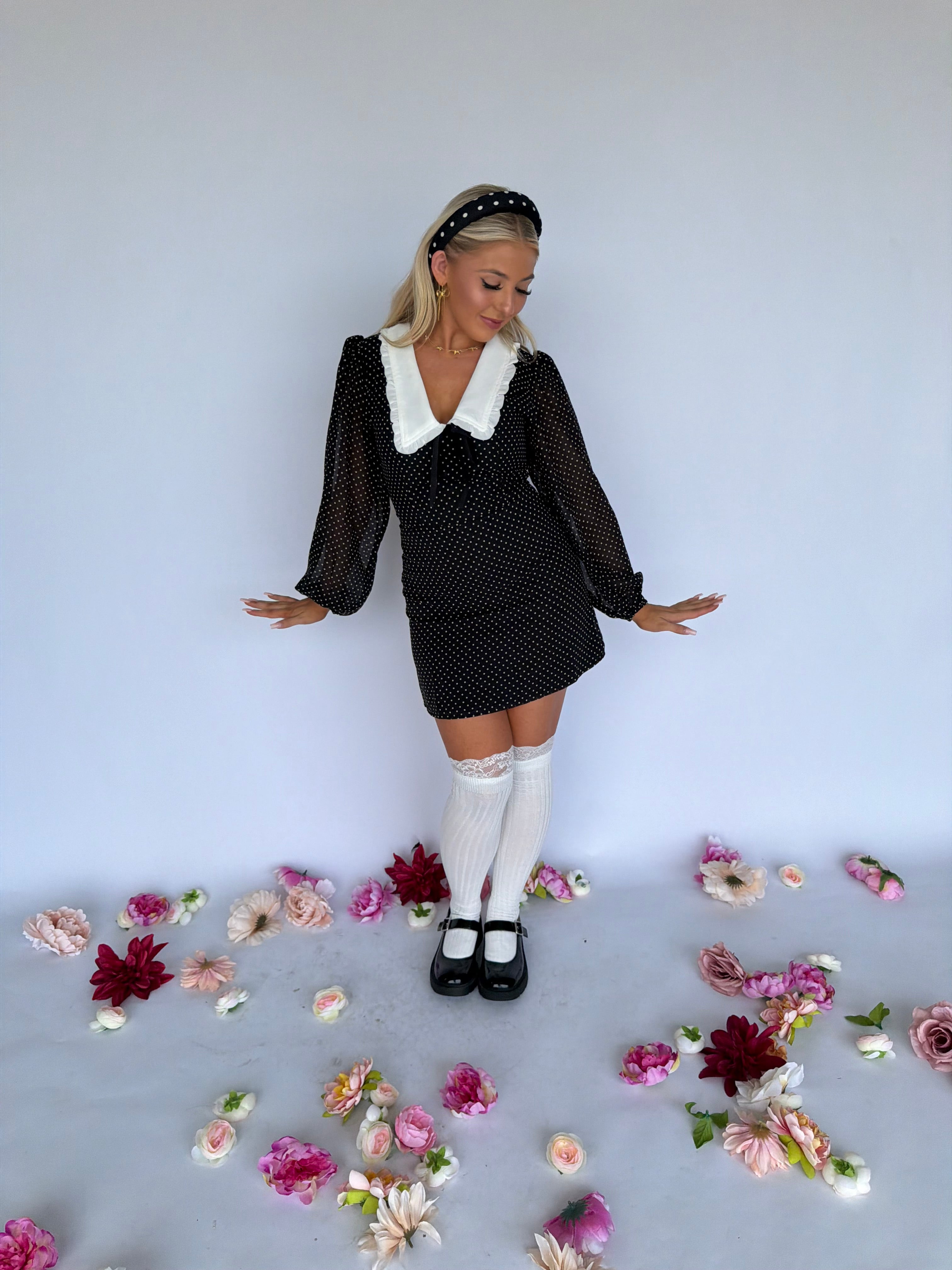 Cigarette Smoke Mini Dress FINAL SALE