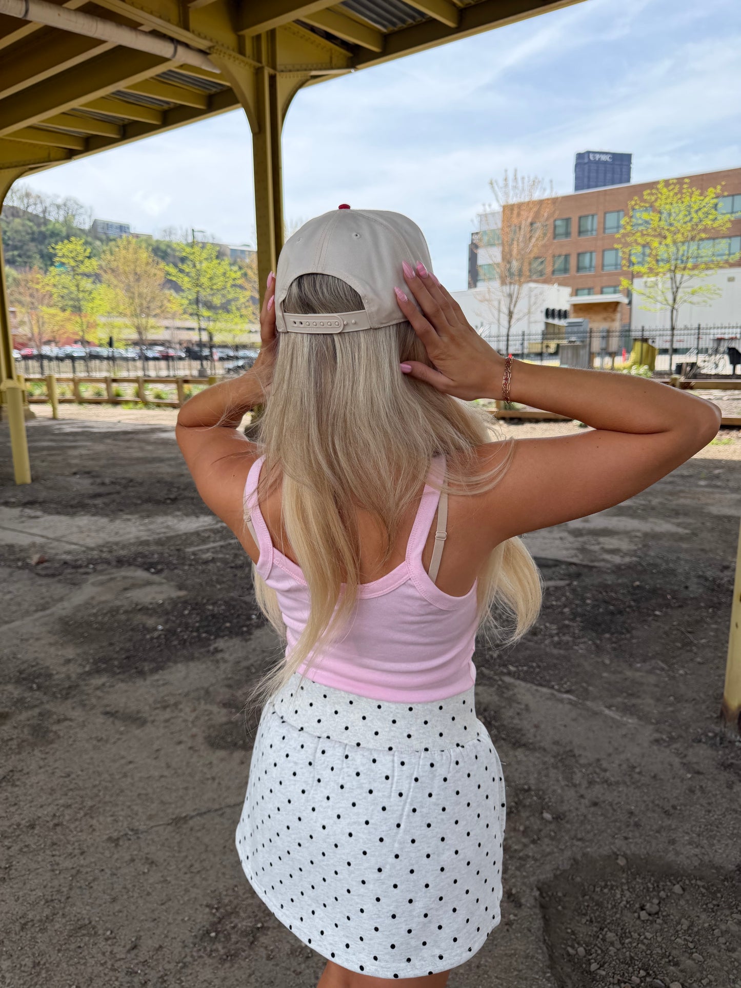 The Burgh Cami in Pink