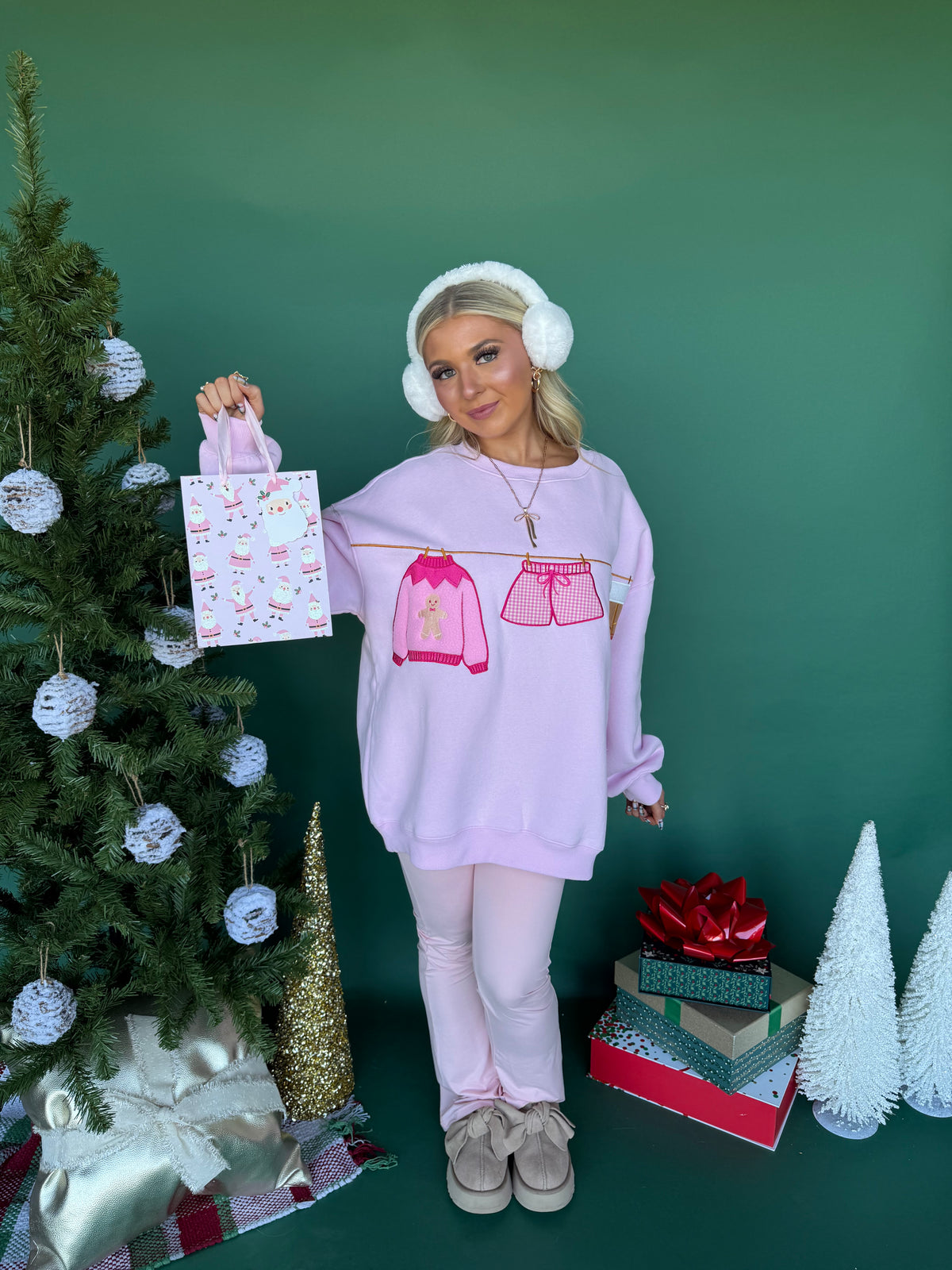 Holiday Hanging Outfit Crewneck FINAL SALE