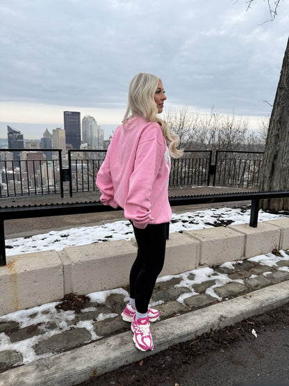 The Burgh Crewneck in Pink