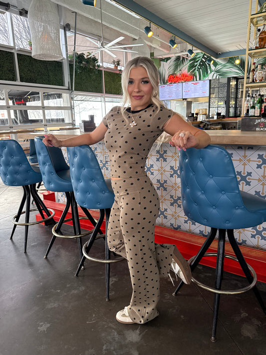 Hazel Eyes Polka Set (PANT)