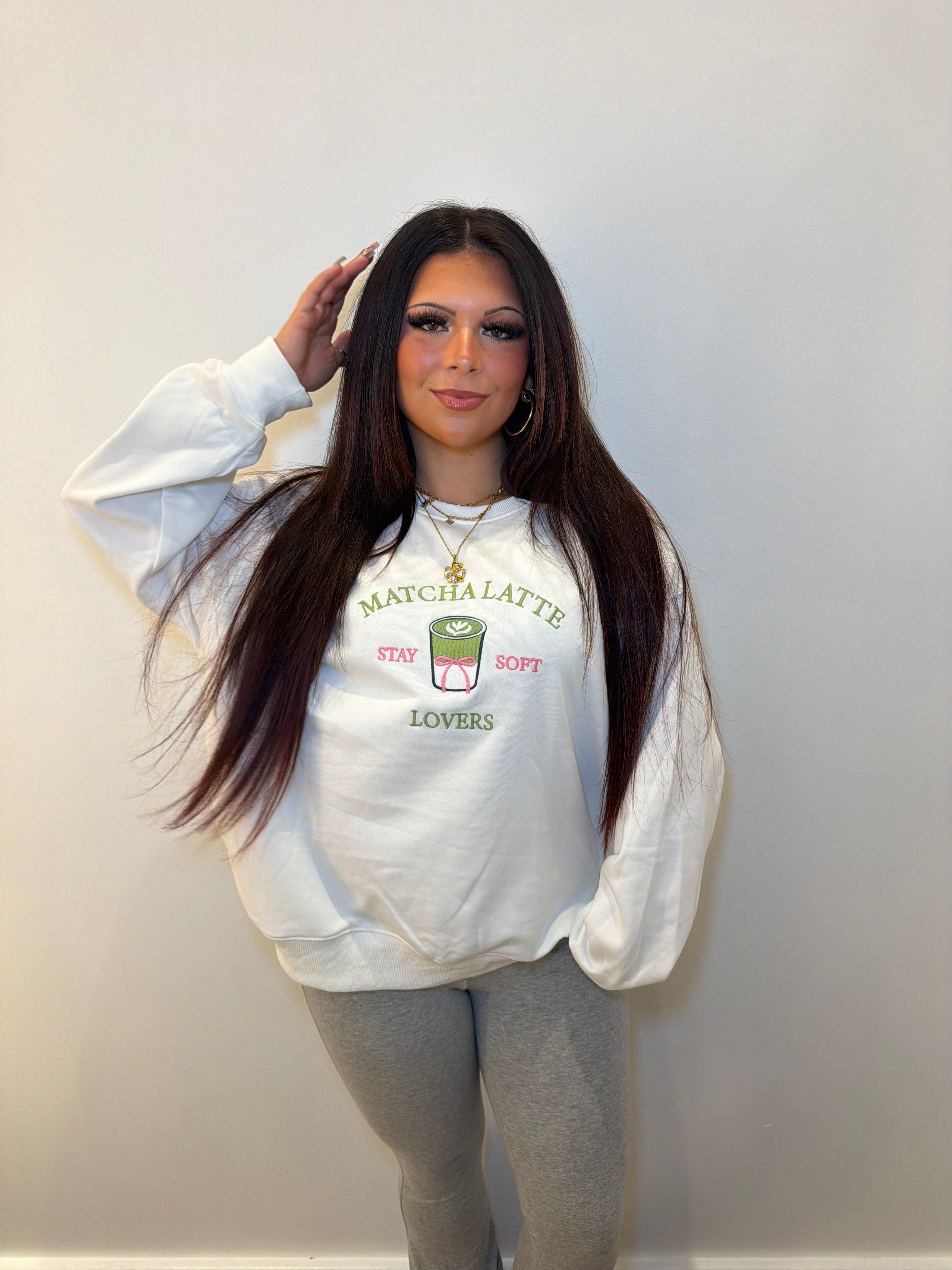 Matcha Latte Crewneck