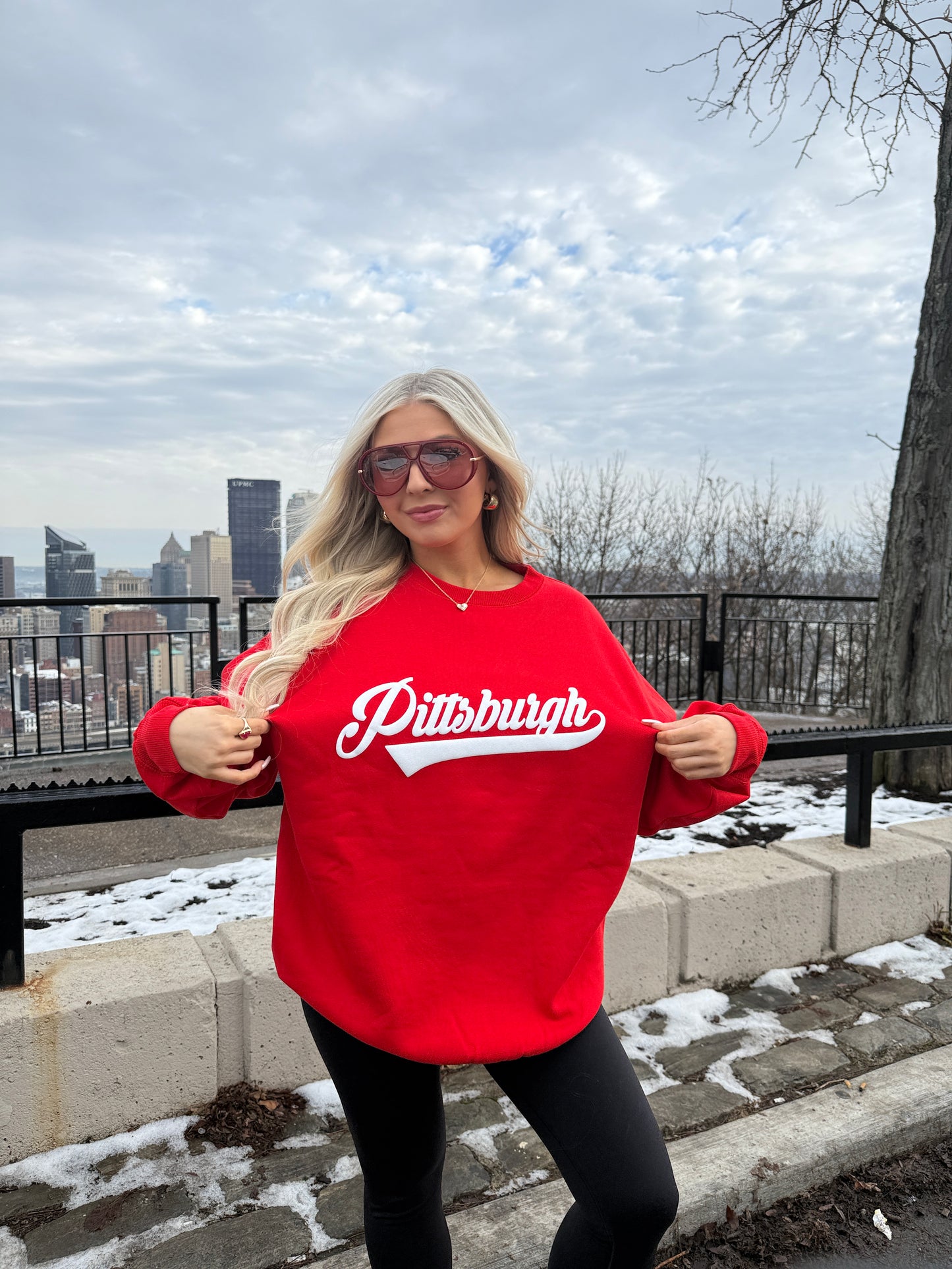 Red Pittsburgh Varsity Crew