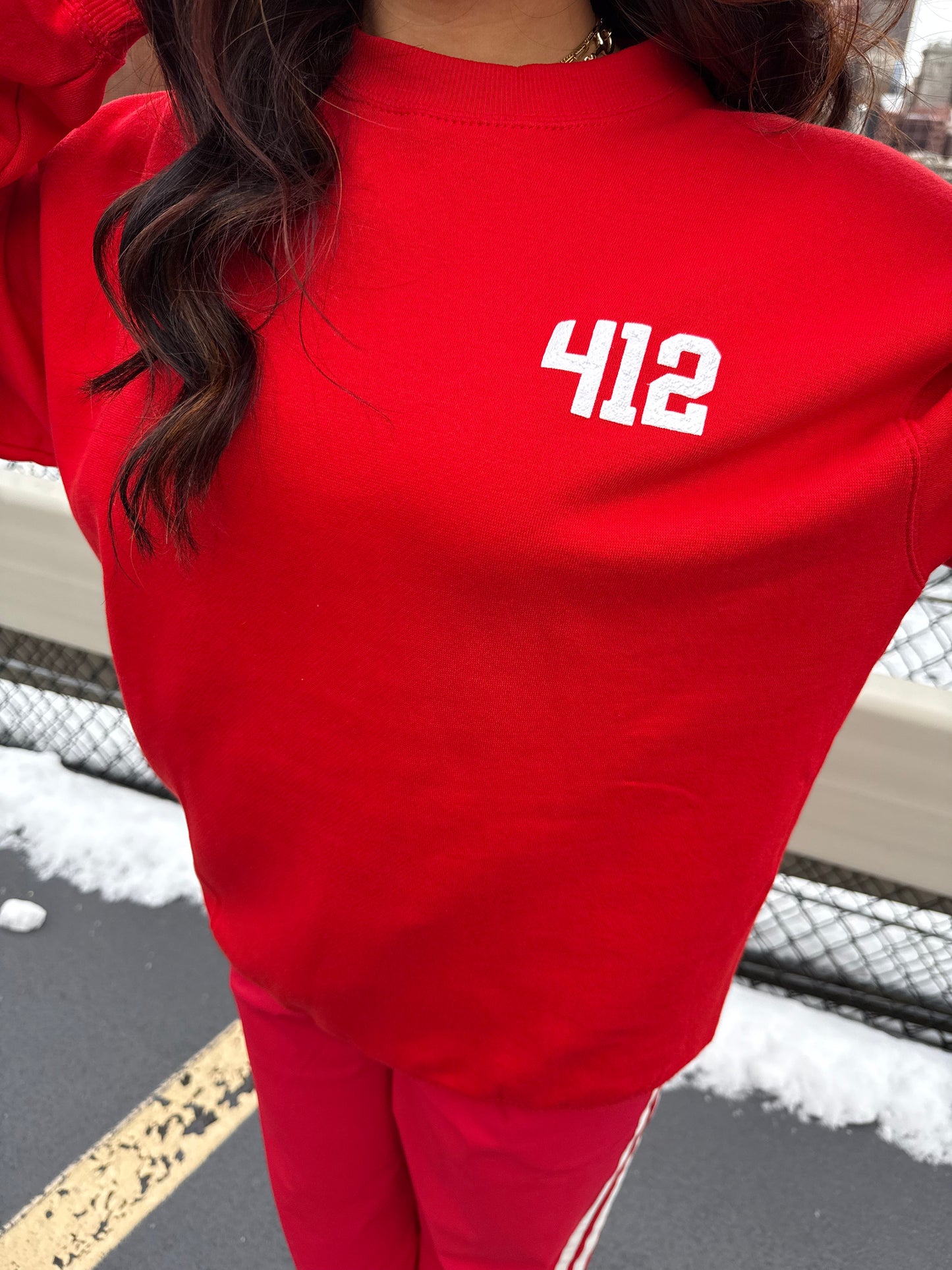 412, W/ Love PGH in Red