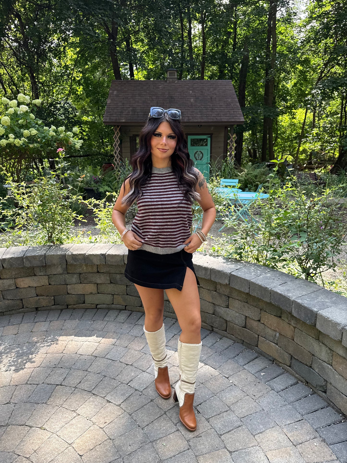 Burg Babe Sweater Vest