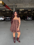 Cocoa Puff Mini Dress