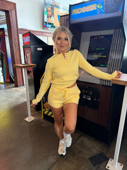 Lemon Life Lounge Set (SOLD TOGETHER)