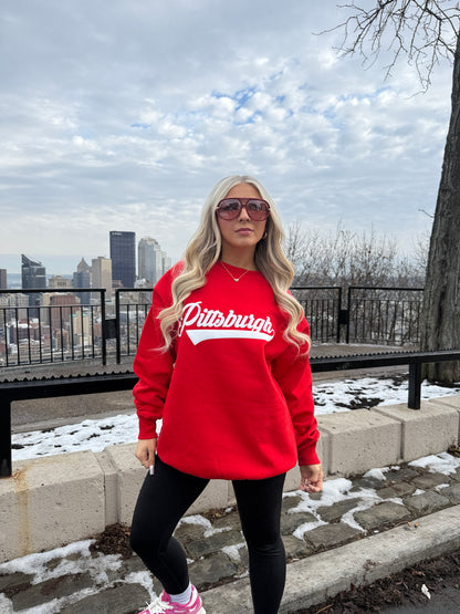 Red Pittsburgh Varsity Crew