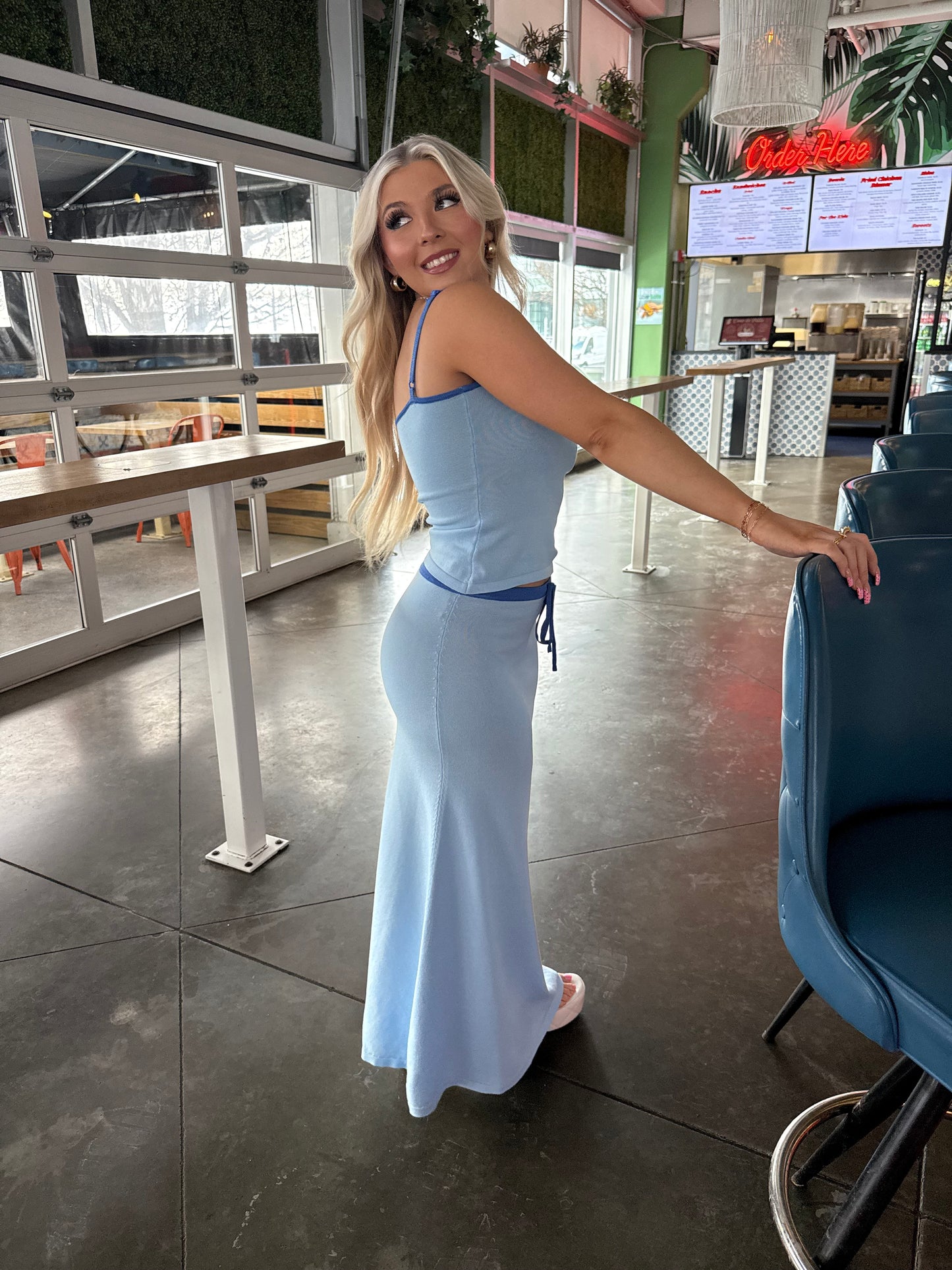 Vivid Val Set BLUE (TOP ONLY)