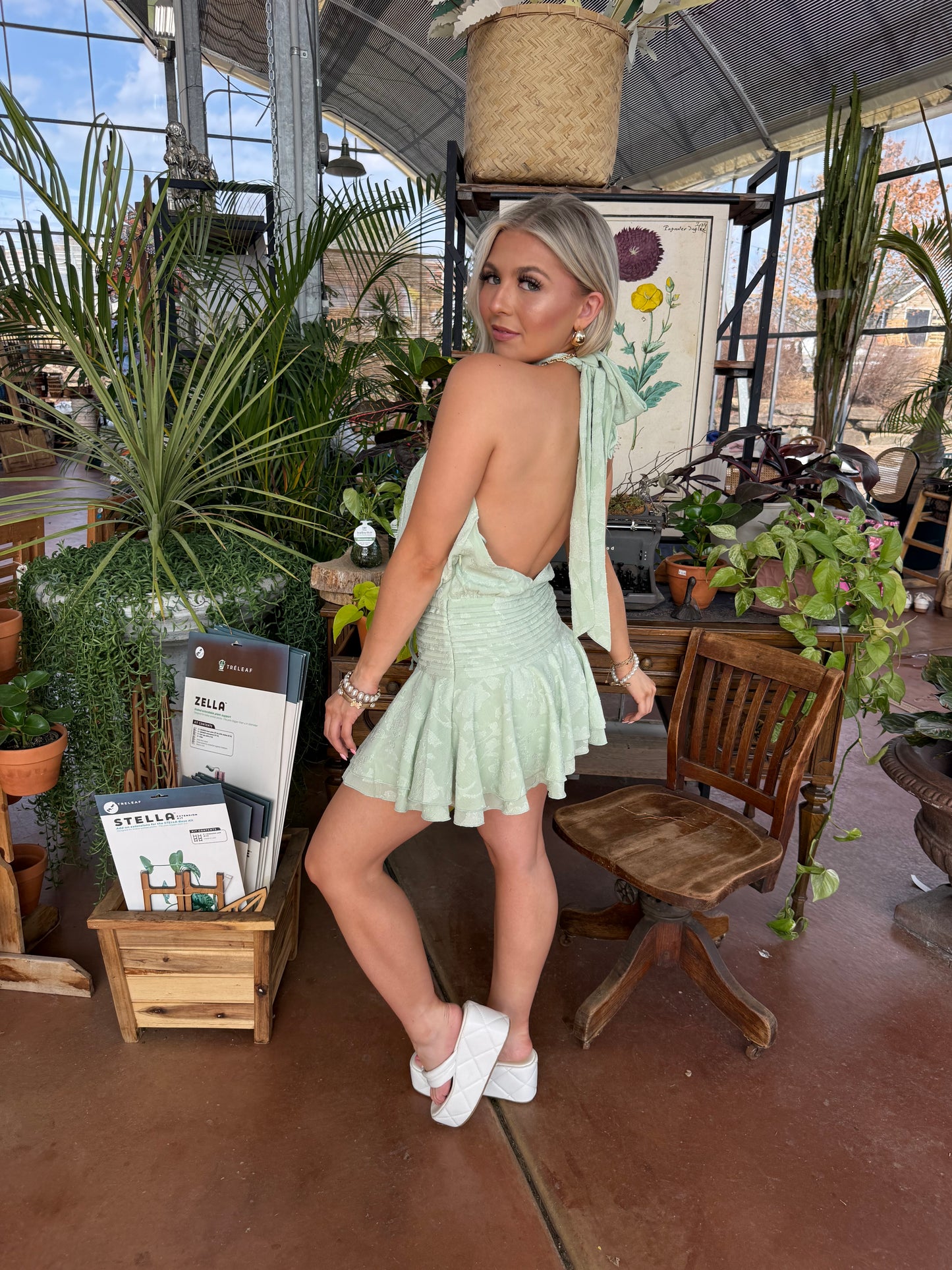 Light Lime Sinful Dress