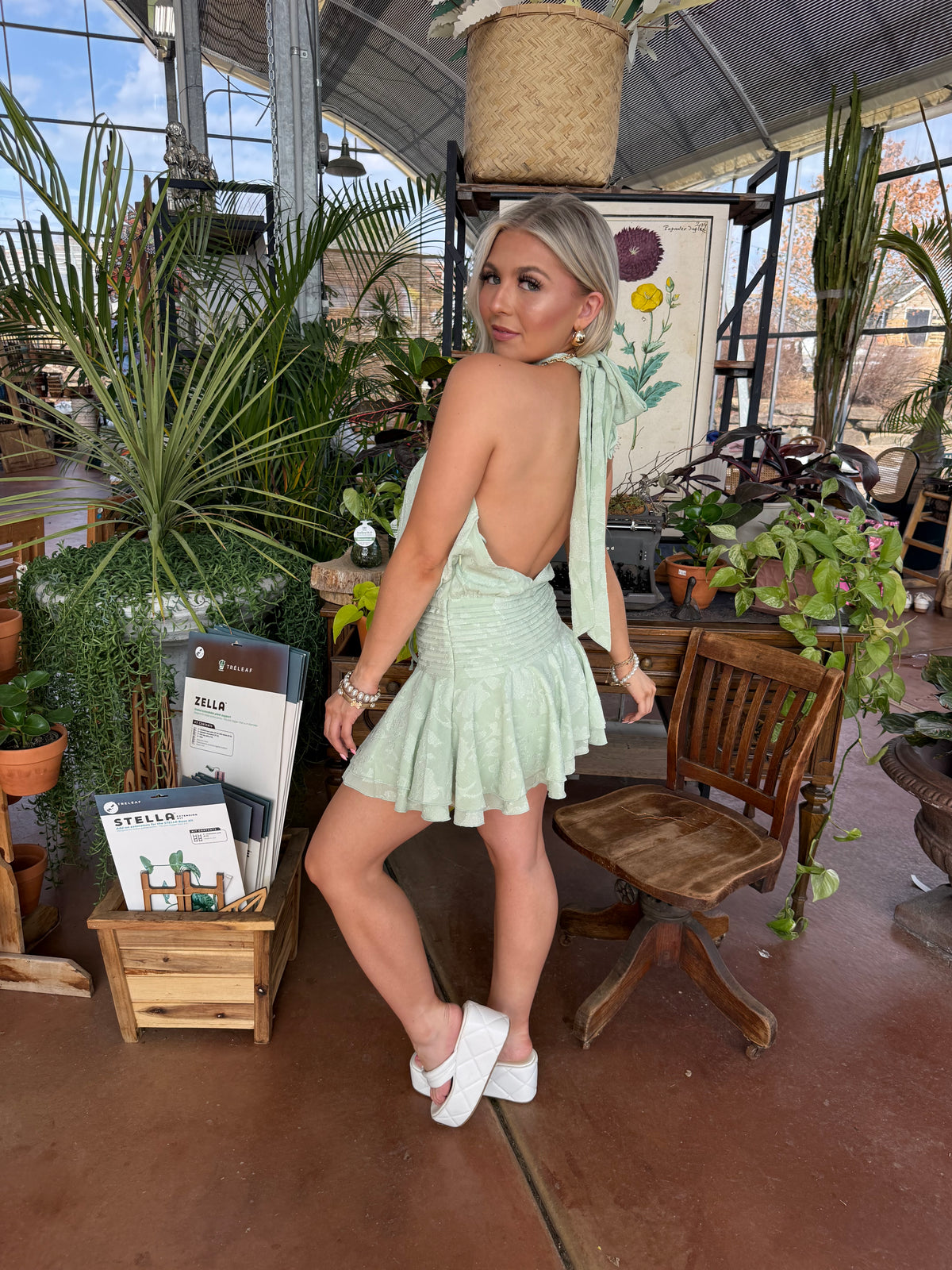 Light Lime Sinful Dress