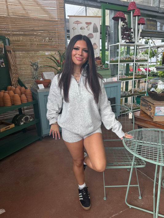 Cozy Club Lounge Set (TOP) Grey