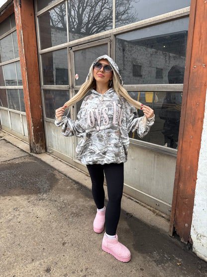 Boys Lie Rose Colored Glasses Hoodie