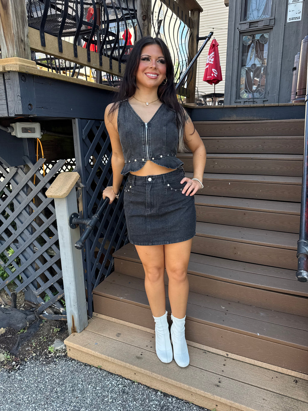 Denim Core Skirt