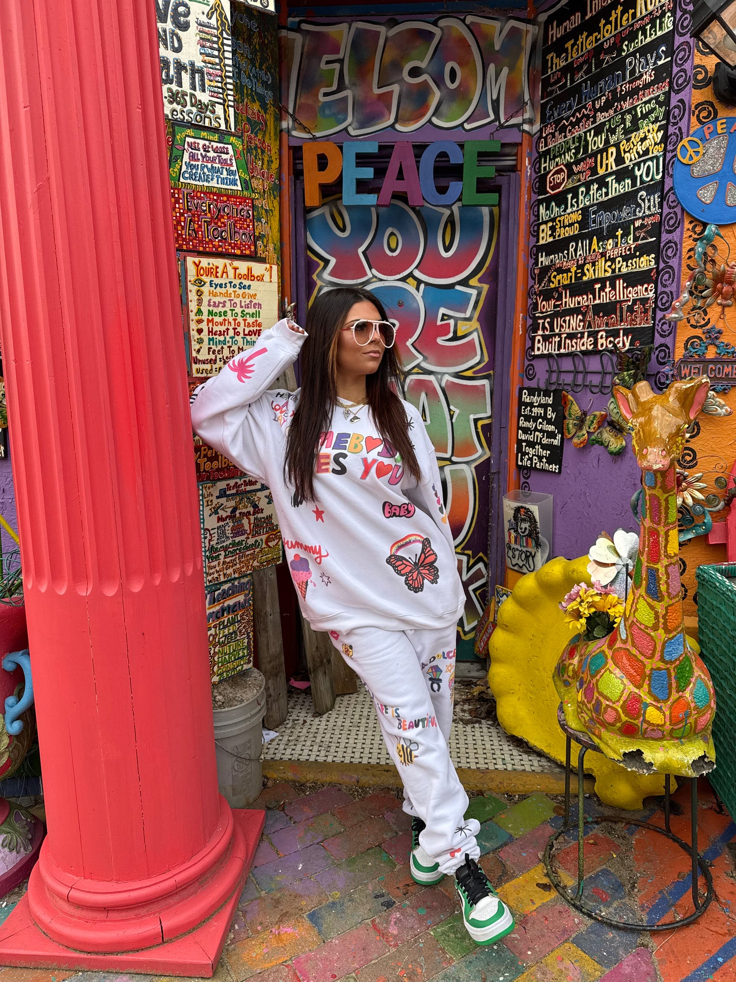 The Mayfair Group Somebody Loves You Crewneck