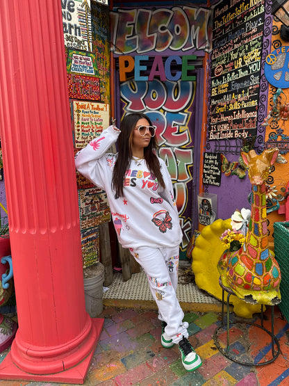 The Mayfair Group Somebody Loves You Crewneck