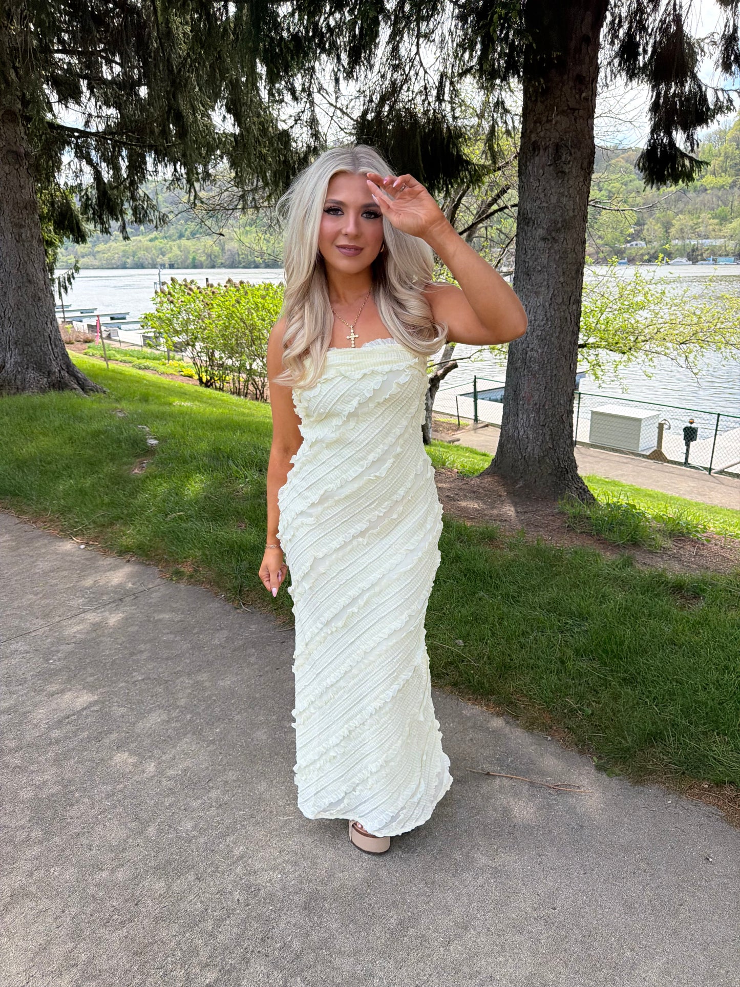 Favorite Daughter Dress in Butter