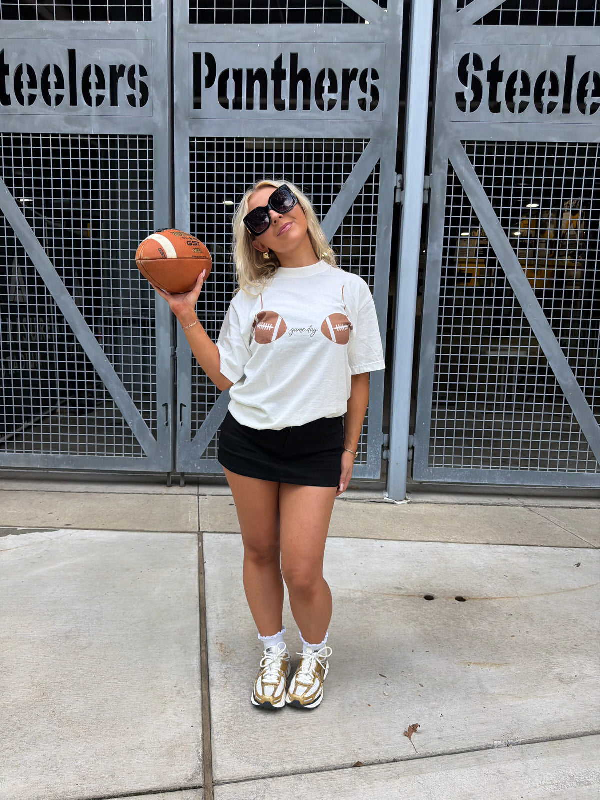 Football Bra Tee