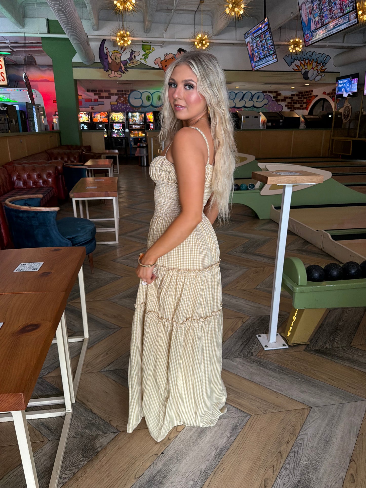 Manchild Yellow Maxi Dress
