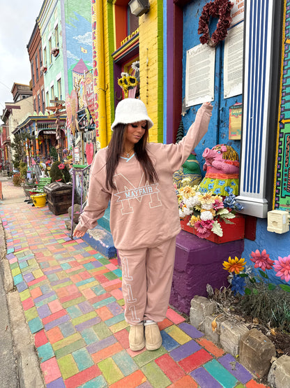 The Mayfair Group Angels V-Neck Sweatshirt