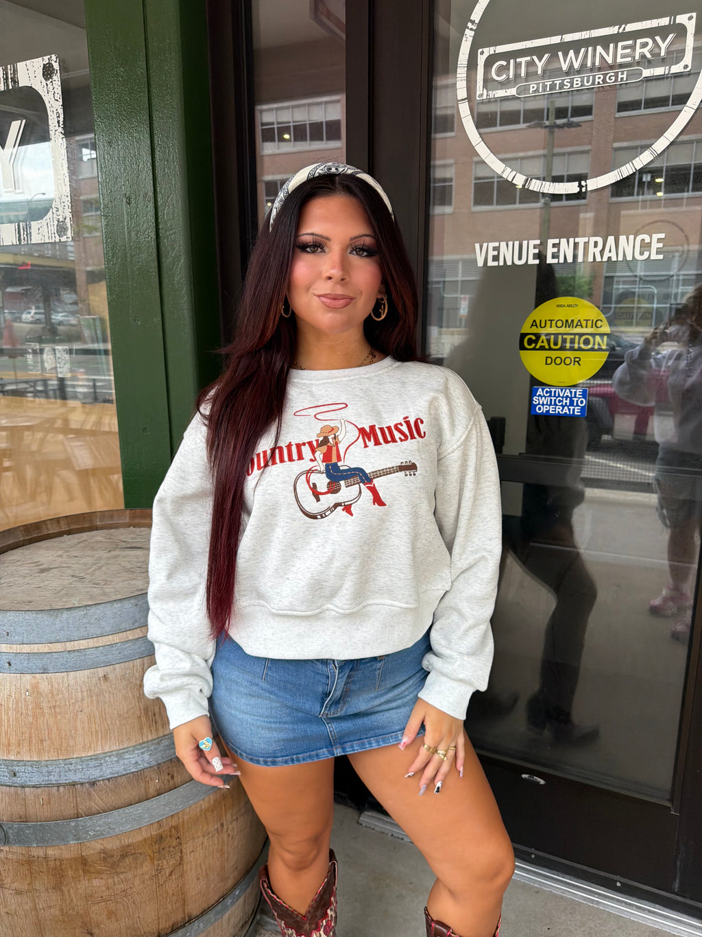 Country Music Cropped Crew