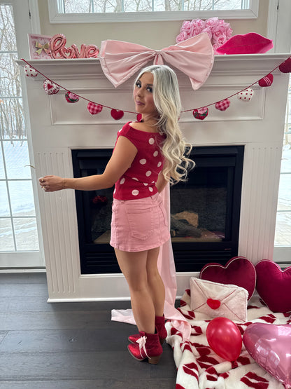 Blushing Baddie Skirt