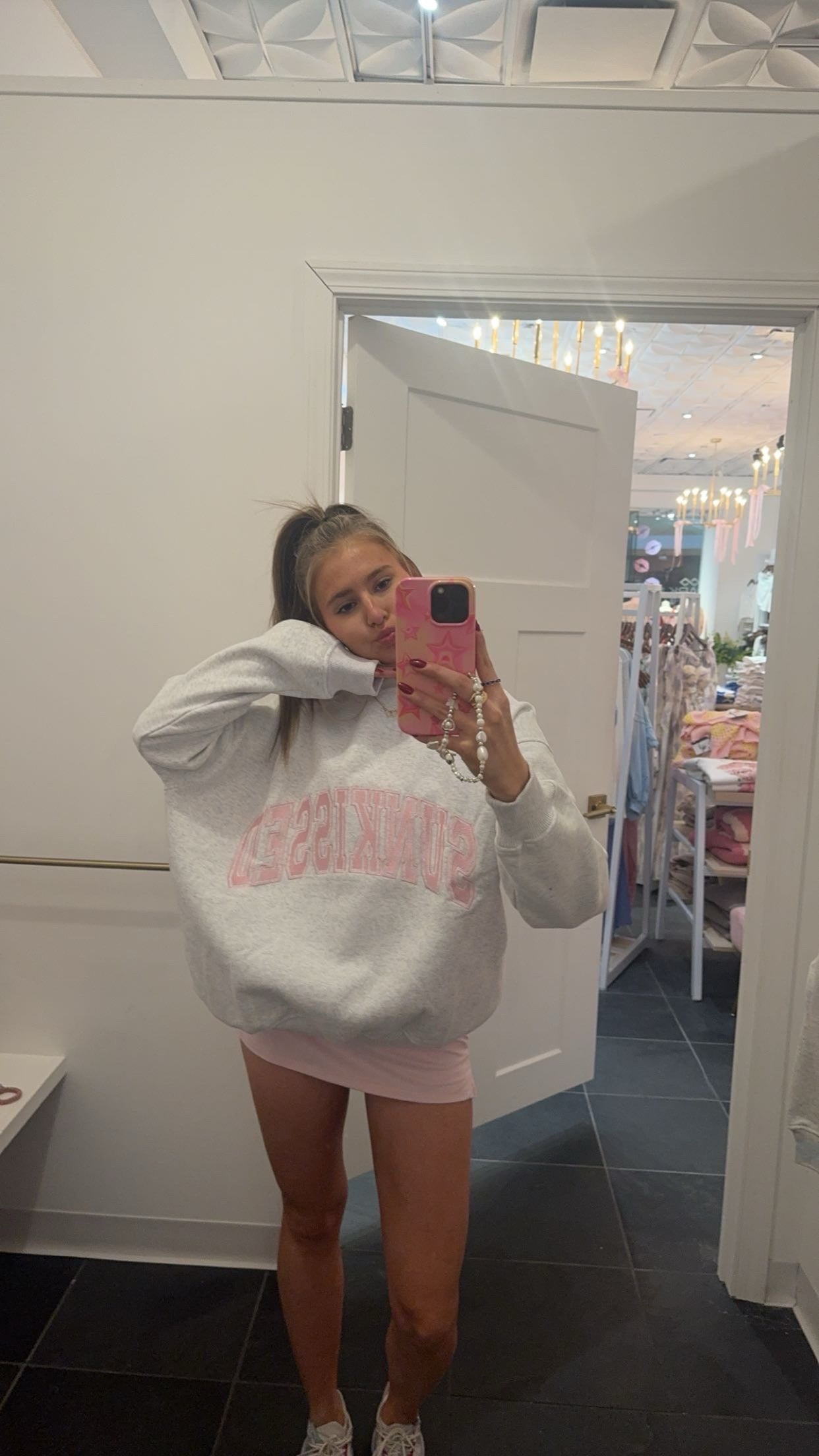 SC Glossy Pink Sweatshirt