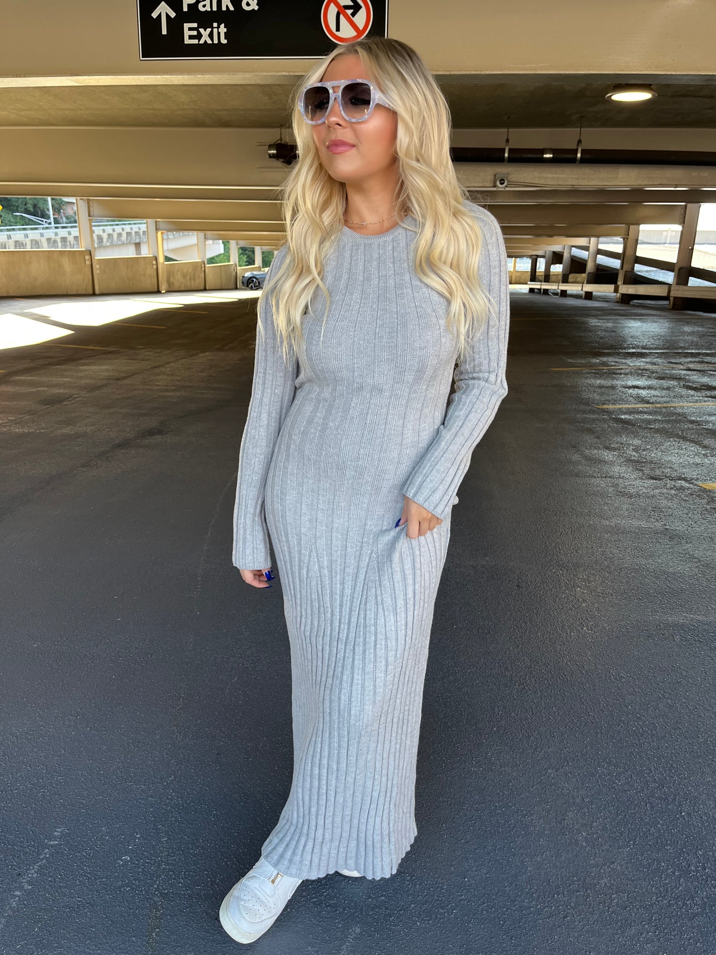 Dove Sweater Maxi Dress