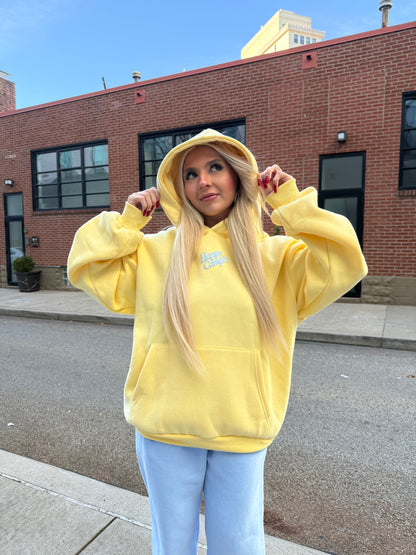 Happy Camp3r Puff Series Banana Hoodie