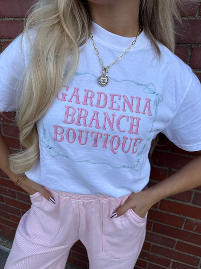 Gardenia Branch Coquette Core Tee