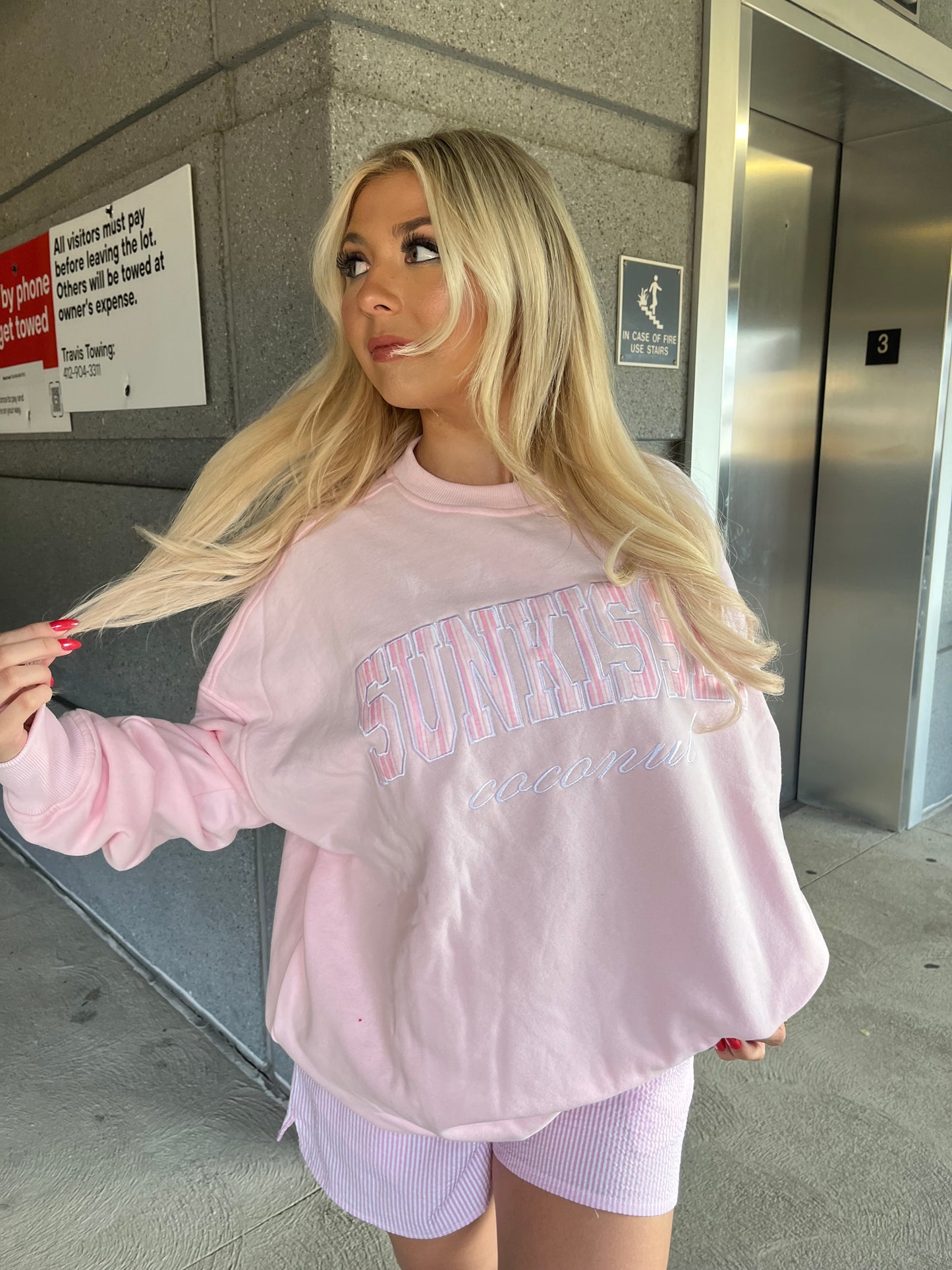 SC Vogue Sweatshirt in PINK