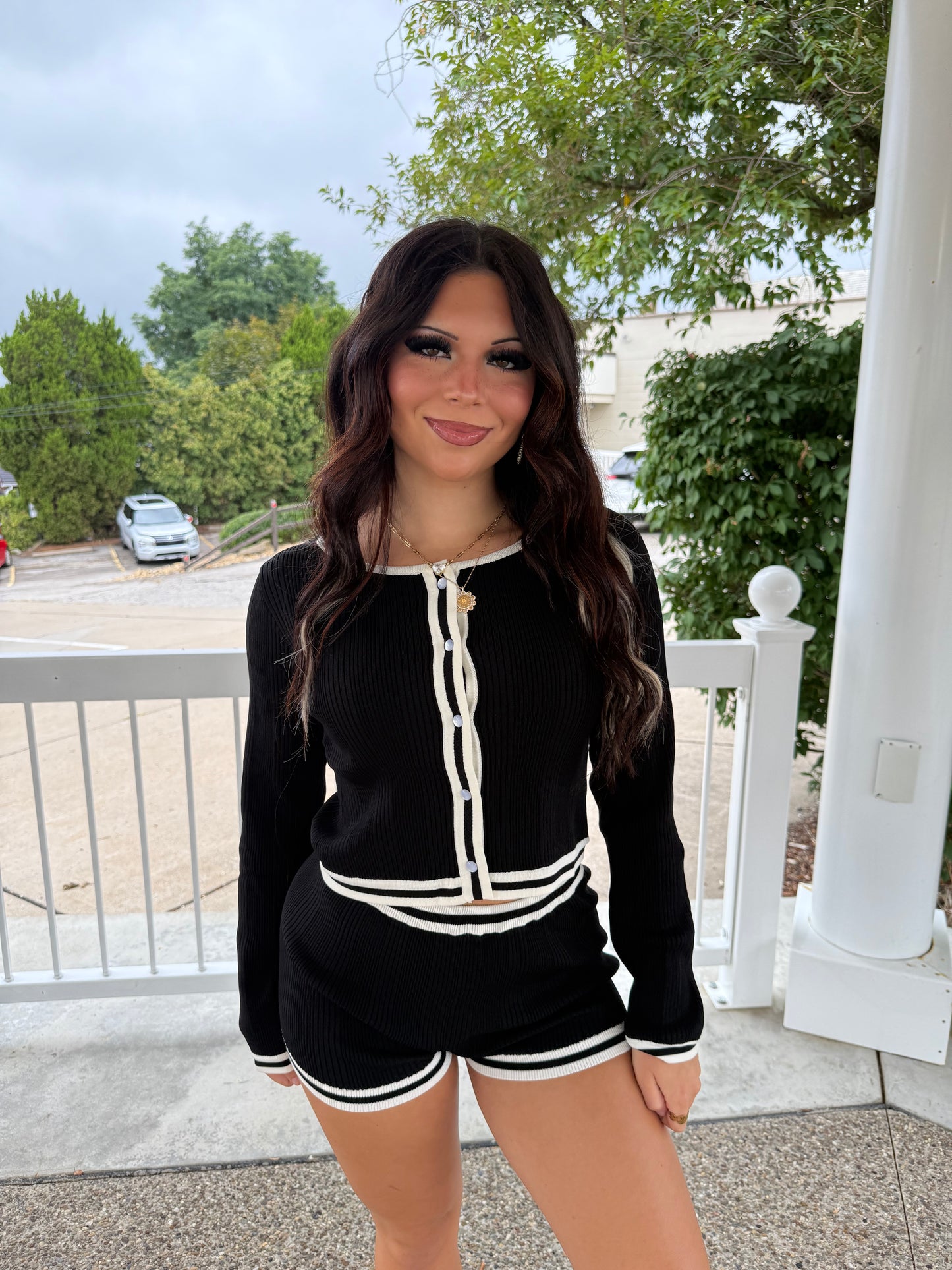 Cooler Codes Set (SWEATER) in Black