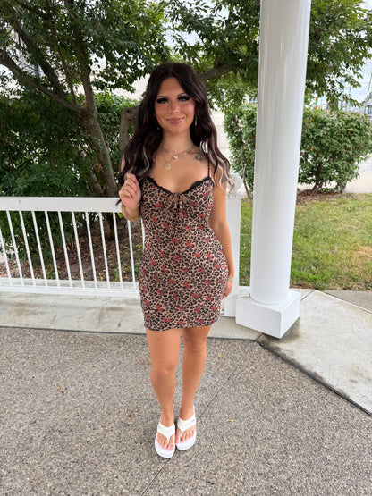 Cherry Kitty Mini Dress