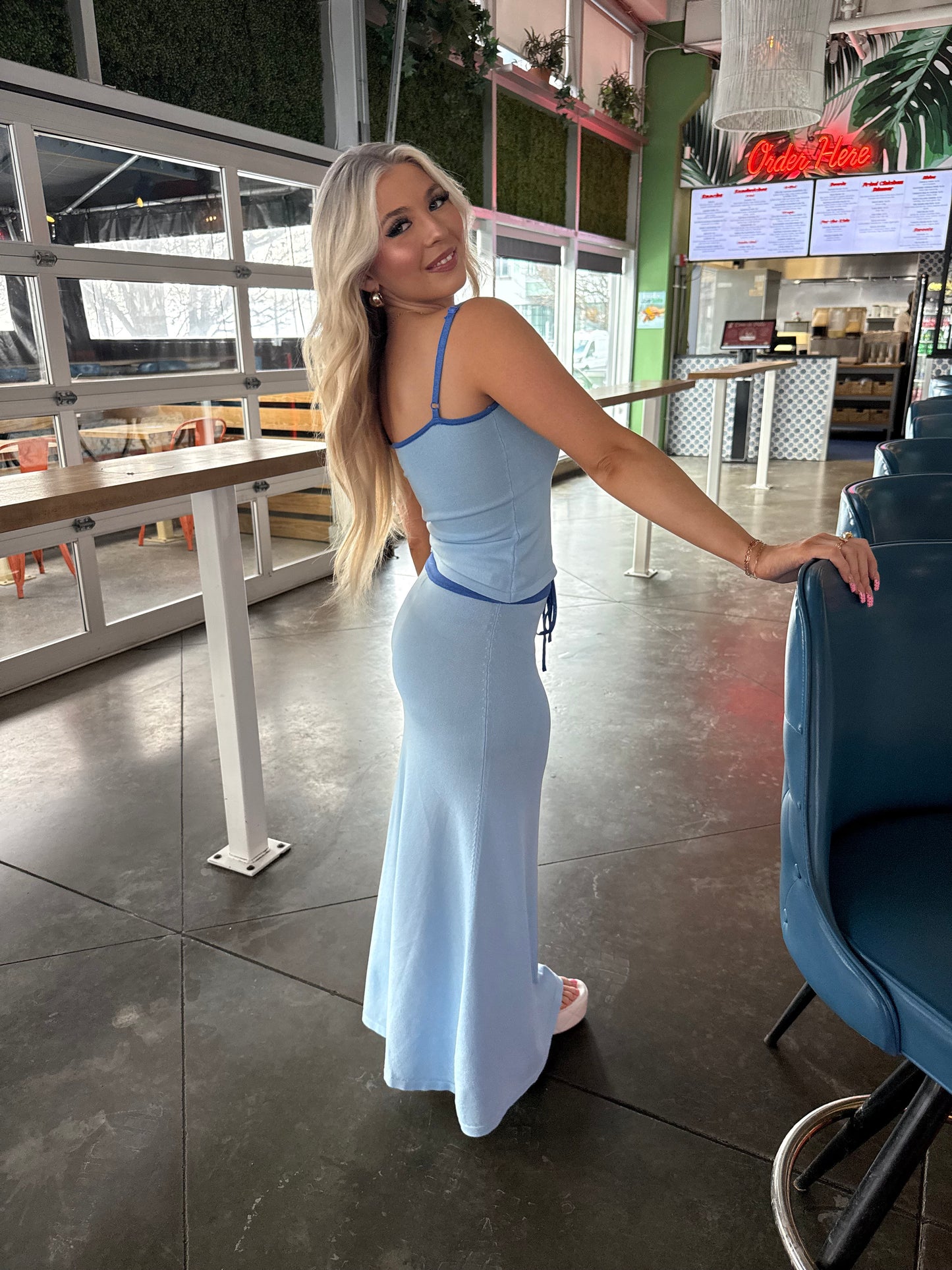 Vivid Val Set BLUE (TOP ONLY)