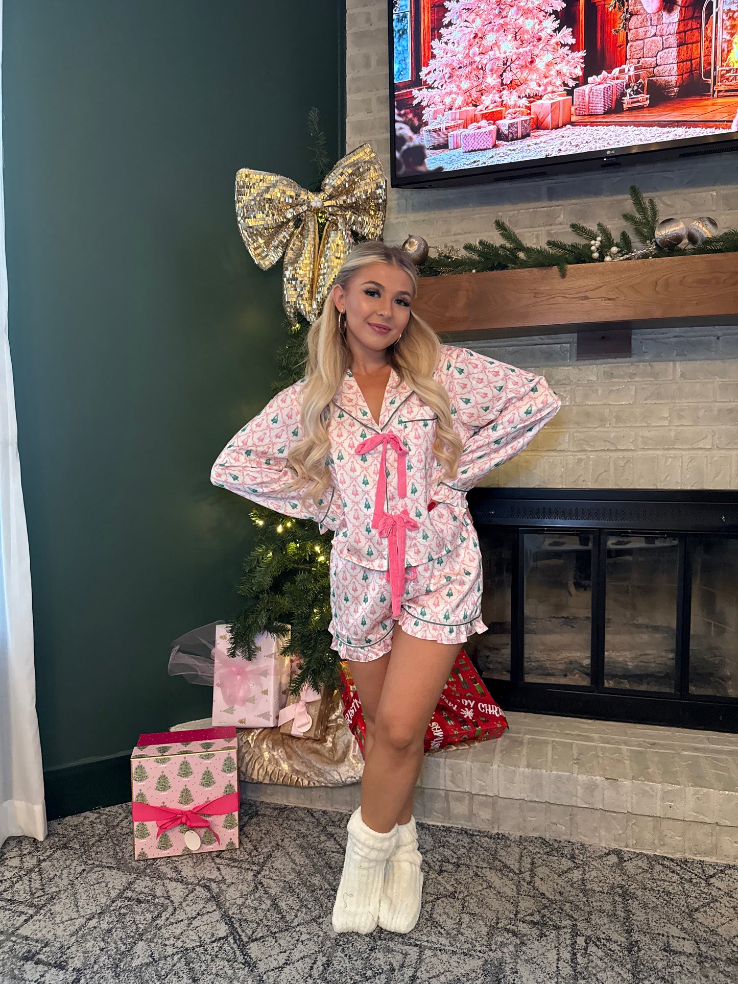 Christmas Tree Farm Jammies (SOLD TOGETHER)