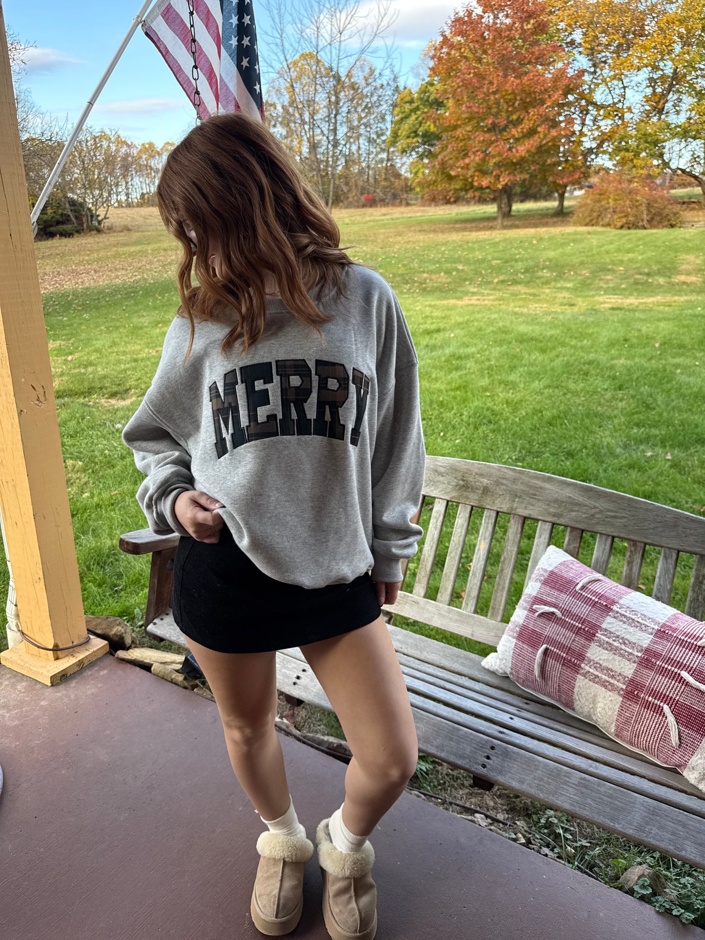 Onyx Washed Mini Skort