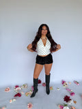 Expectations Mini Shorts in Black FINAL SALE